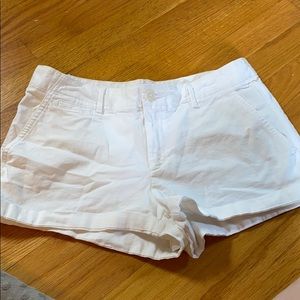 White Summer Short